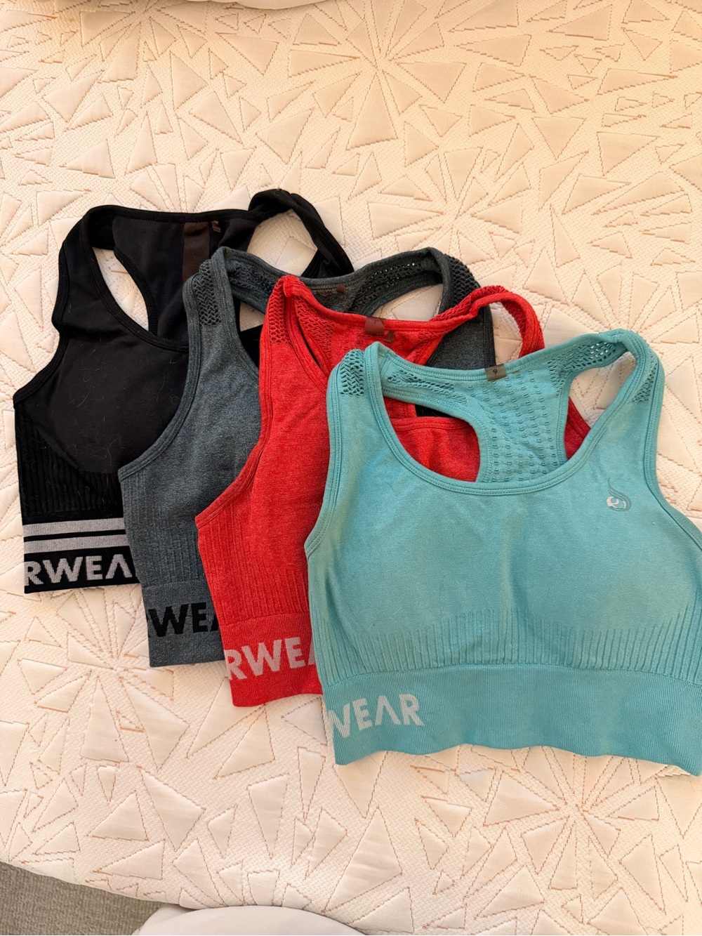 Seamless Racerback Sports Bras